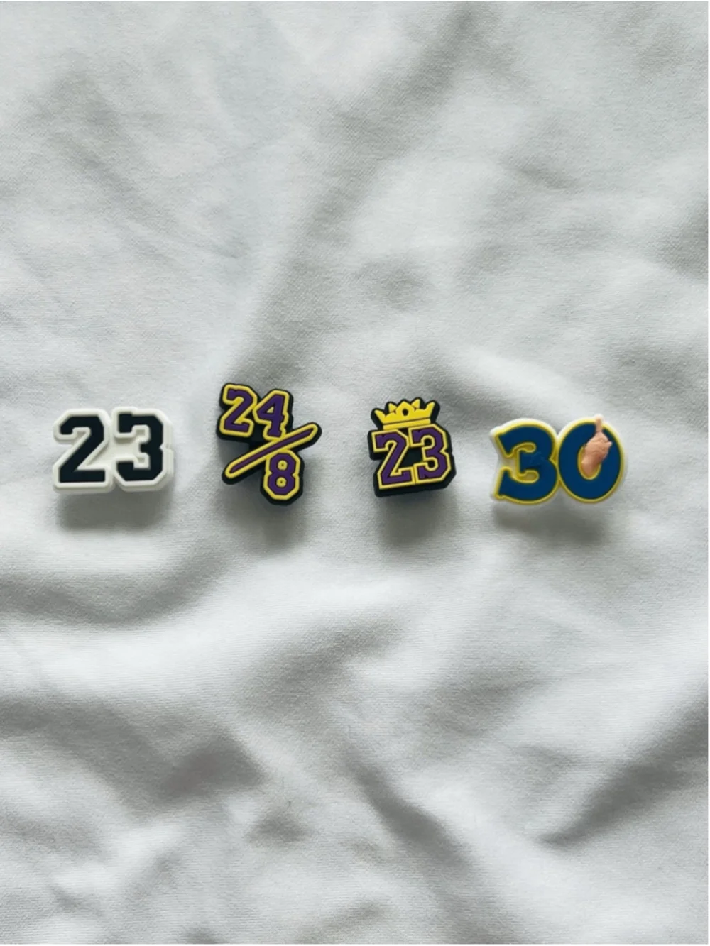 Basketball Croc Charms Lot Jordan Kobe LeBron Curry Sneaker Jibbitz